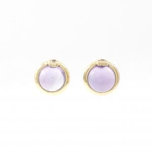 K18YG アメジスト ピアス