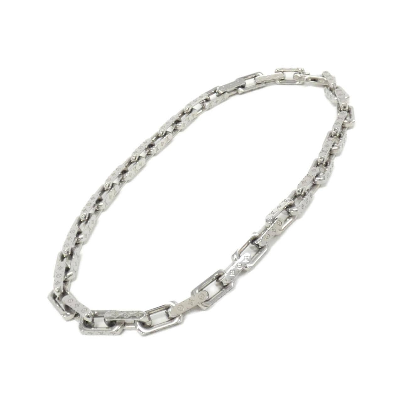 LOUIS VUITTON Collier Chain Monogram M00307 Necklace