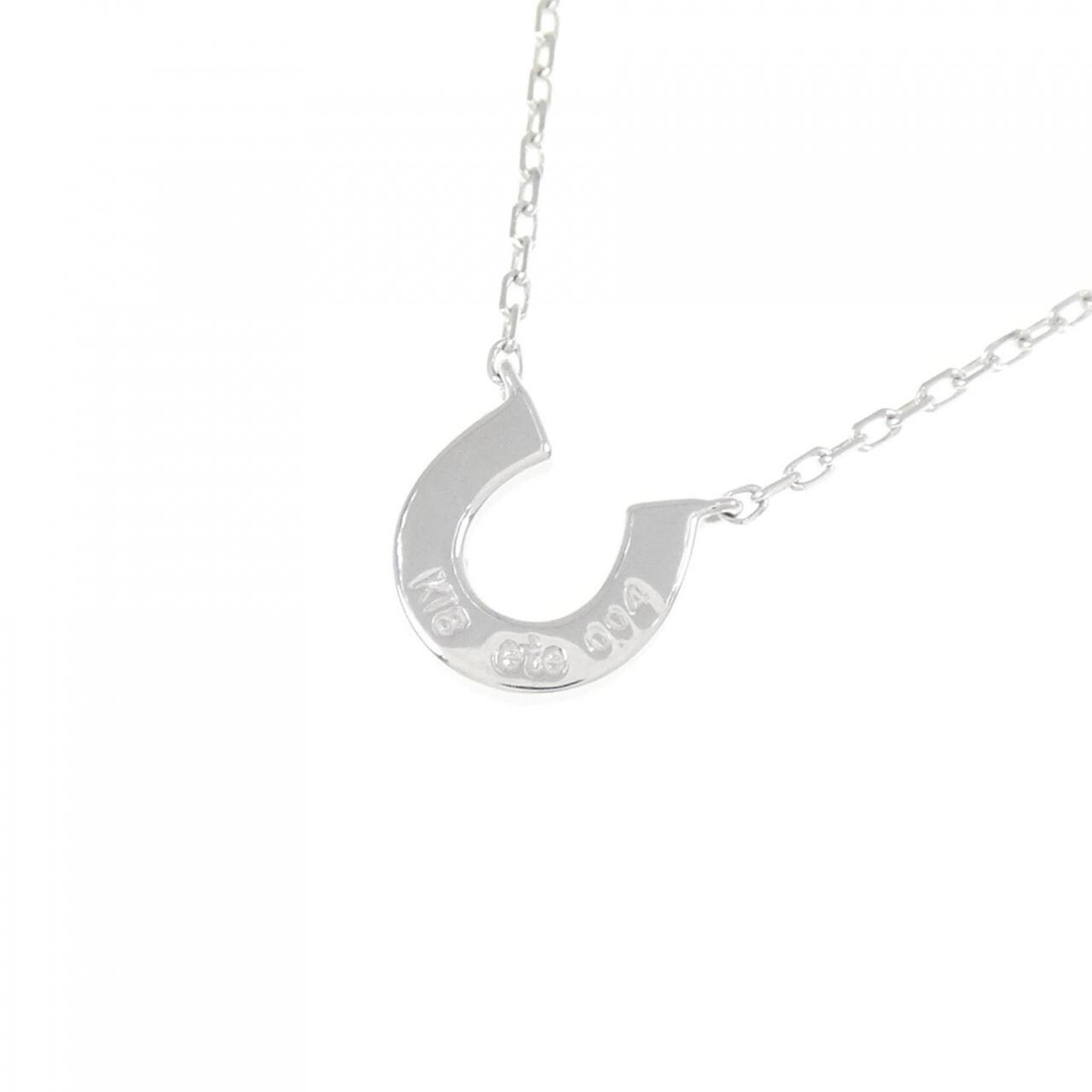 Ethe Horseshoe Diamond Necklace 0.04CT