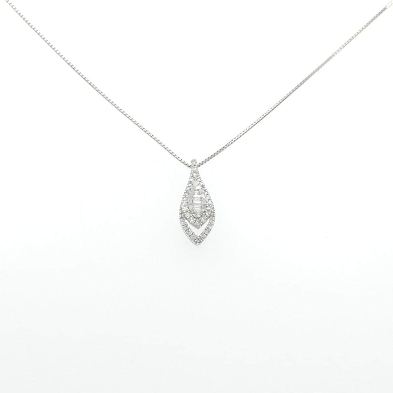 PT950/PT850 ダイヤモンド ネックレス 0.15CT