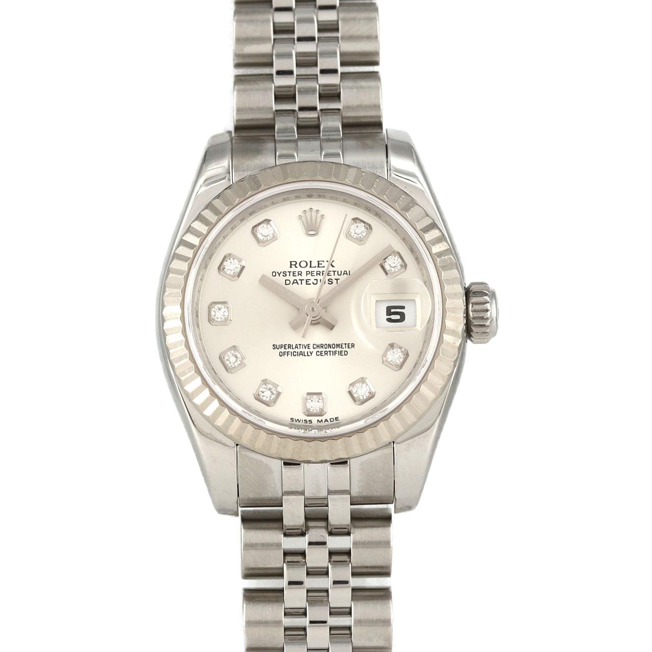 ロレックス デイトジャスト 179174G SSxWG 自動巻 V番