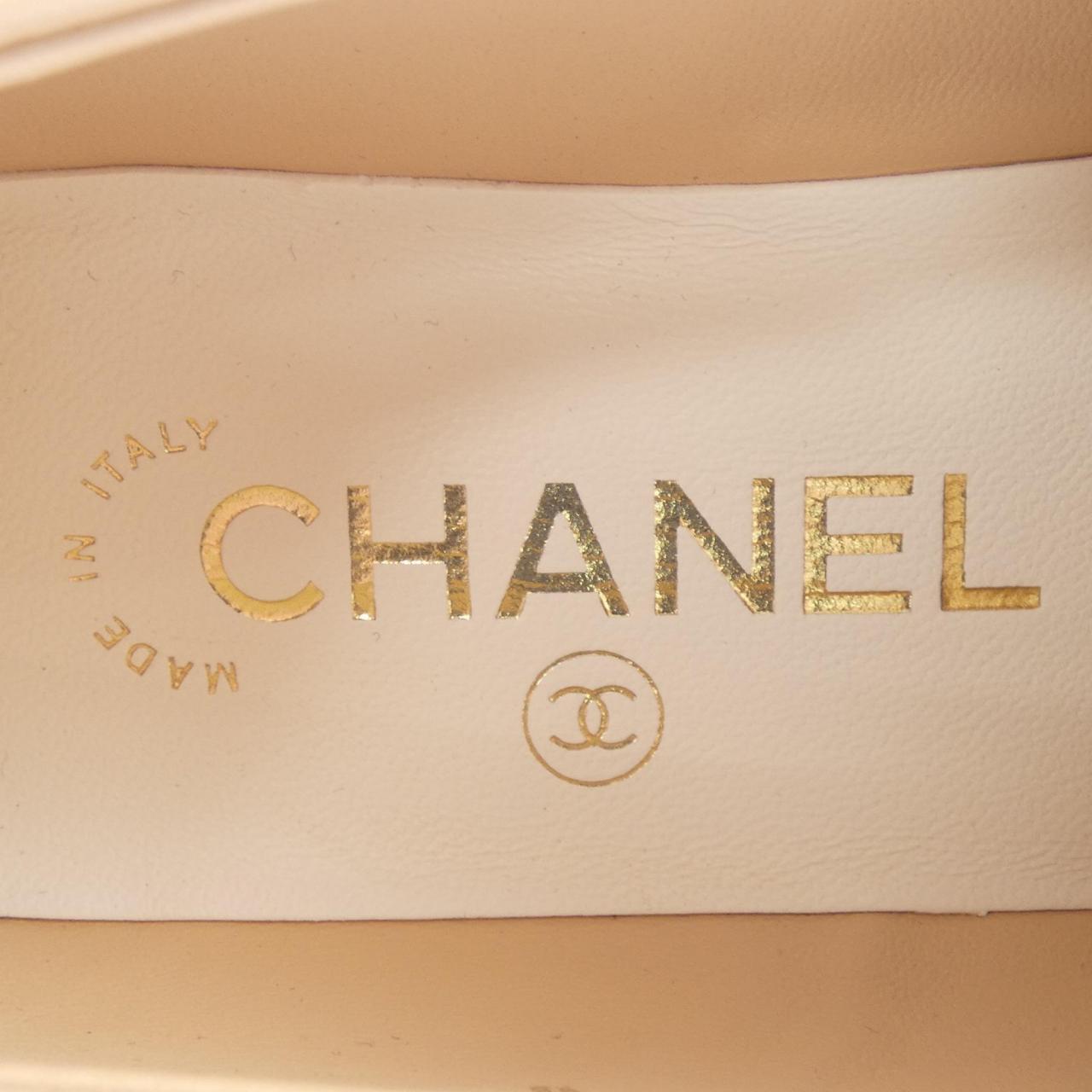 シャネル CHANEL ターンロック モカシン G45474B15482 シューズ