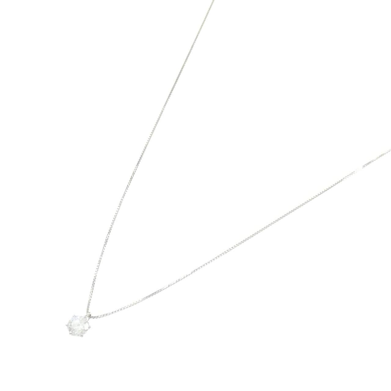 PT900/PT850 ダイヤモンド ネックレス 0.350CT F SI1 Good