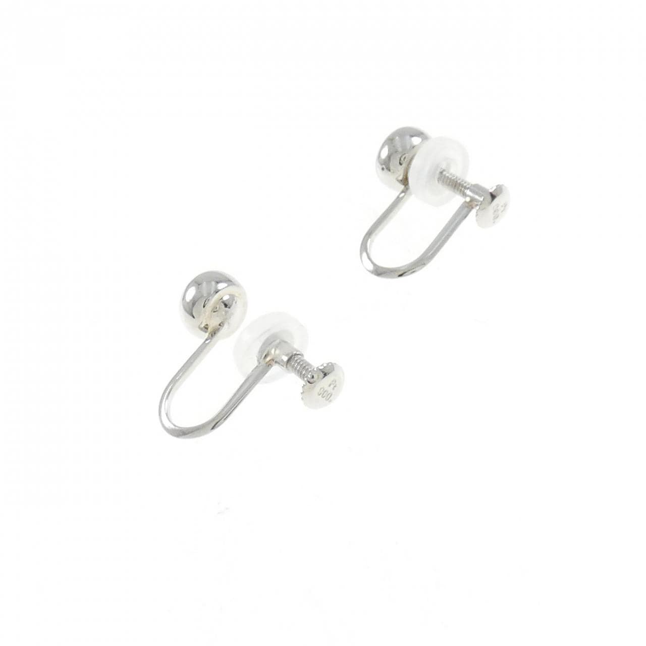 PT ソリティア ダイヤモンド イヤリング 0.34CT