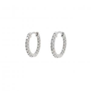 PT950 ダイヤモンド ピアス 0.44CT