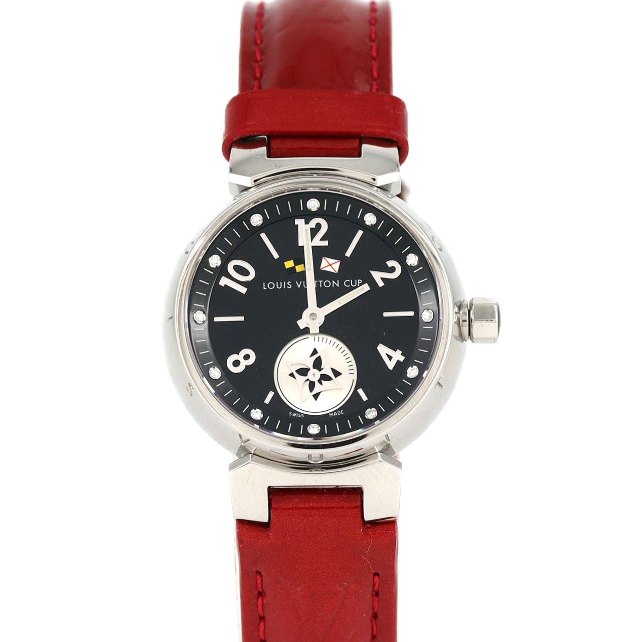 ルイヴィトン タンブールラブリーカップ･12P Q12M1 SS クォーツ