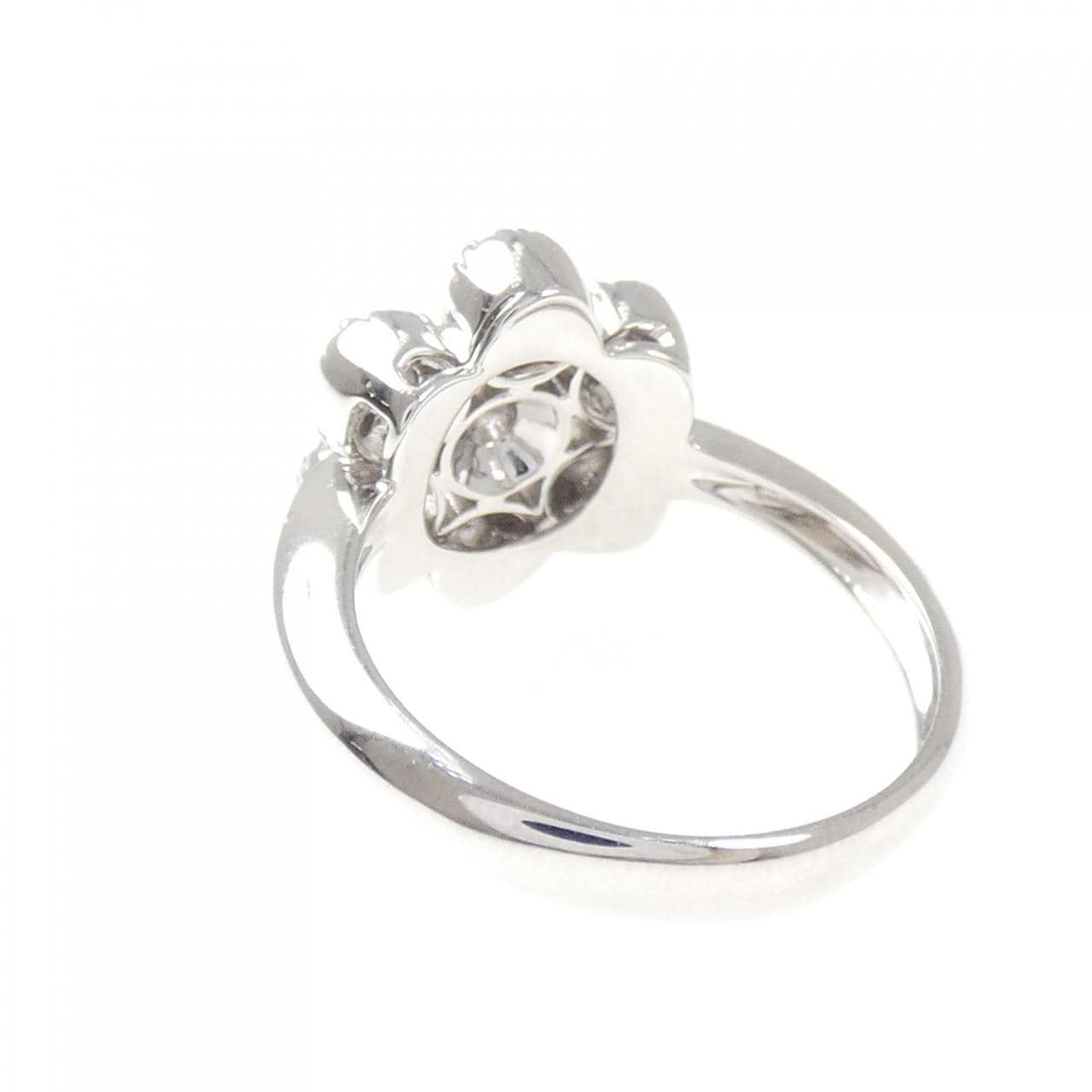 ポンテヴェキオ フラワー ダイヤモンド リング 0.28CT