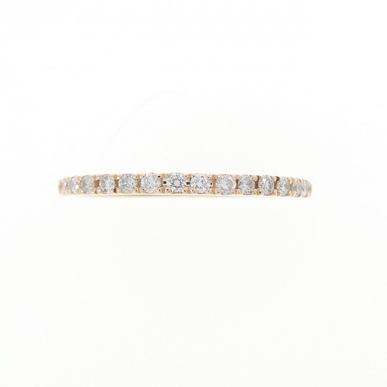 K18PG ダイヤモンド リング 0.12CT