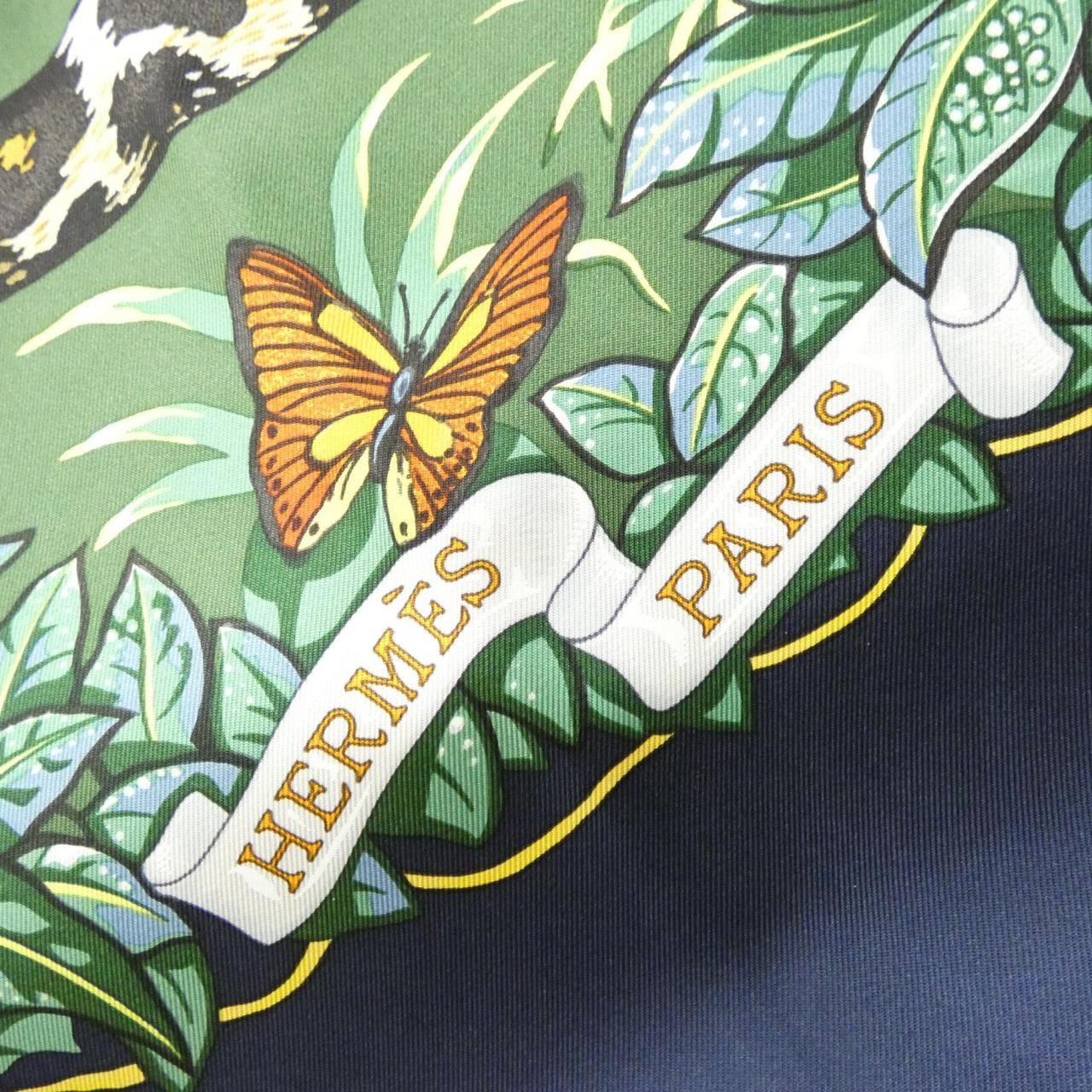 【未使用品】エルメス JUNGLE LOVE カレ 001876S スカーフ