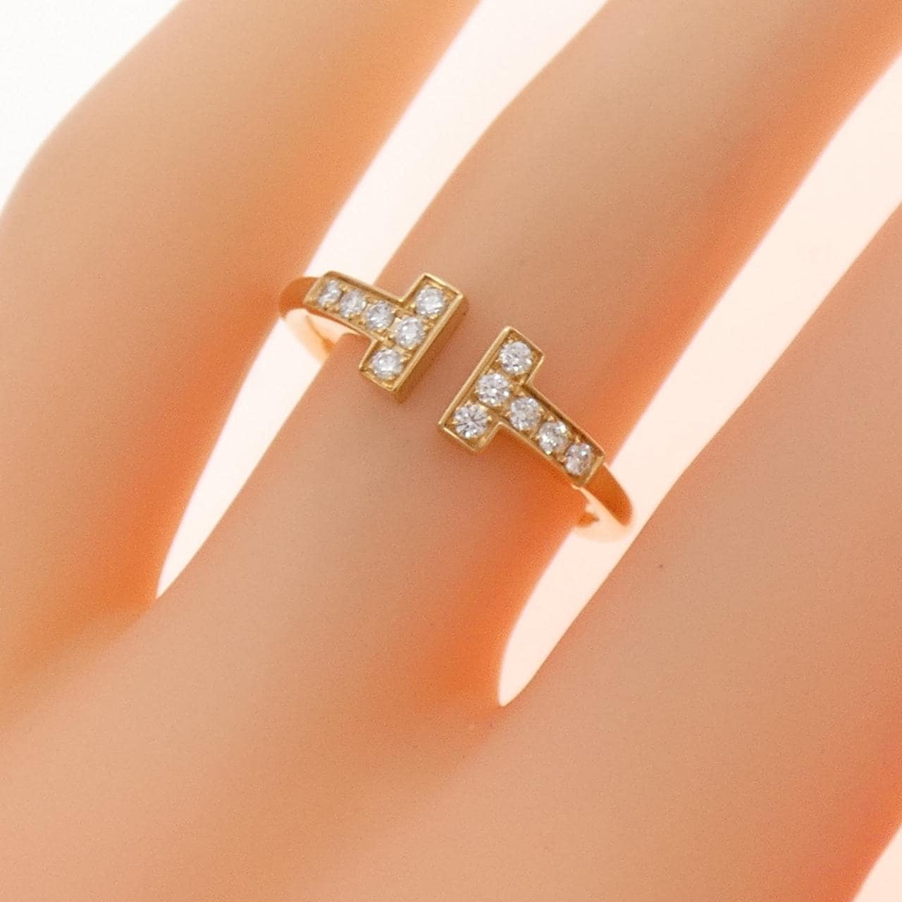 ティファニー Tワイヤー リング