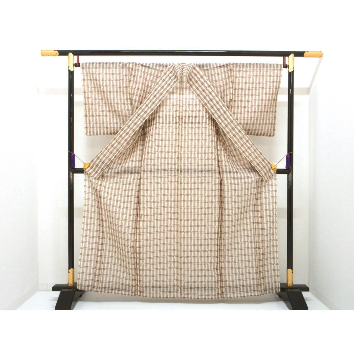 単衣　証紙付【琉球絣】