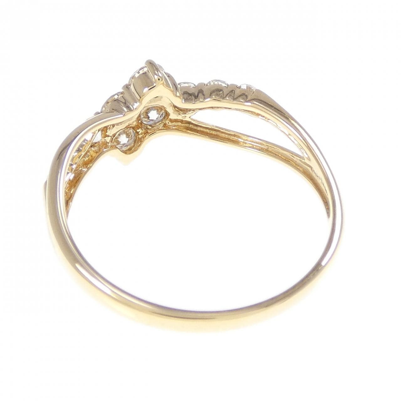 K18YG ダイヤモンド リング 0.50CT