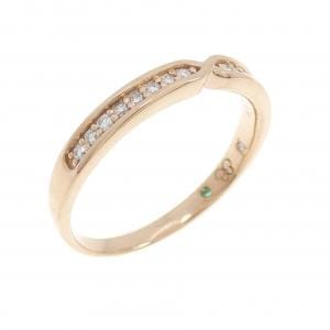 K18PG ダイヤモンド リング 0.08CT