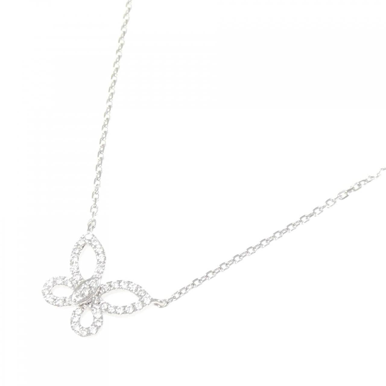 グラフ ミニ バタフライ シルエット ネックレス