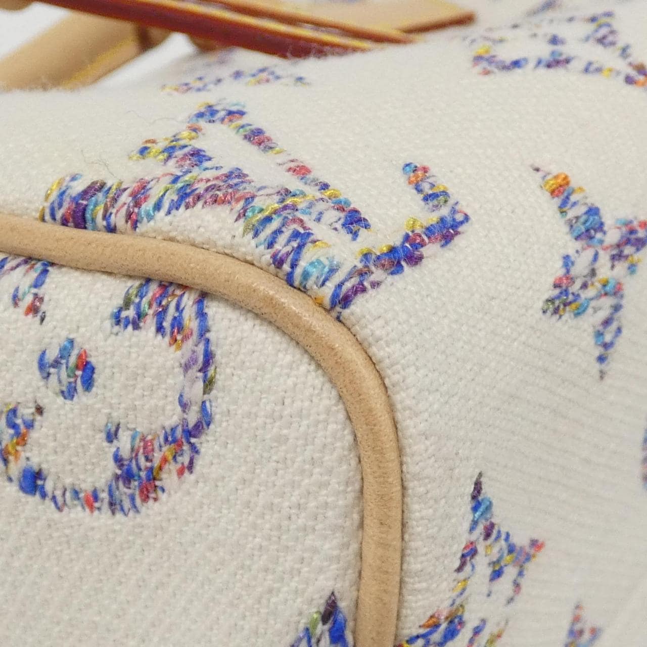 ルイヴィトン ツイード モノグラム マルチカラー スピーディ バンドリエール 20cm M24709 ボストンバッグ