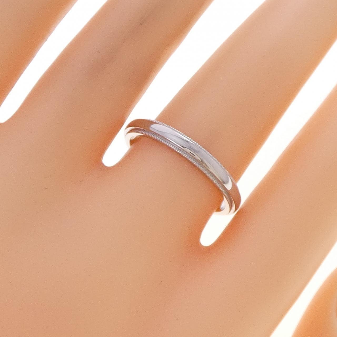 ティファニー ミルグレイン リング