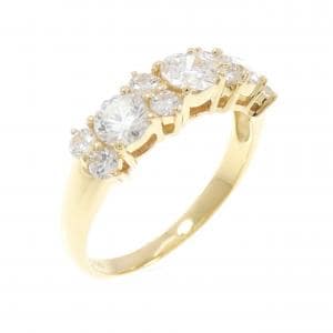 K18YG ダイヤモンド リング 1.00CT