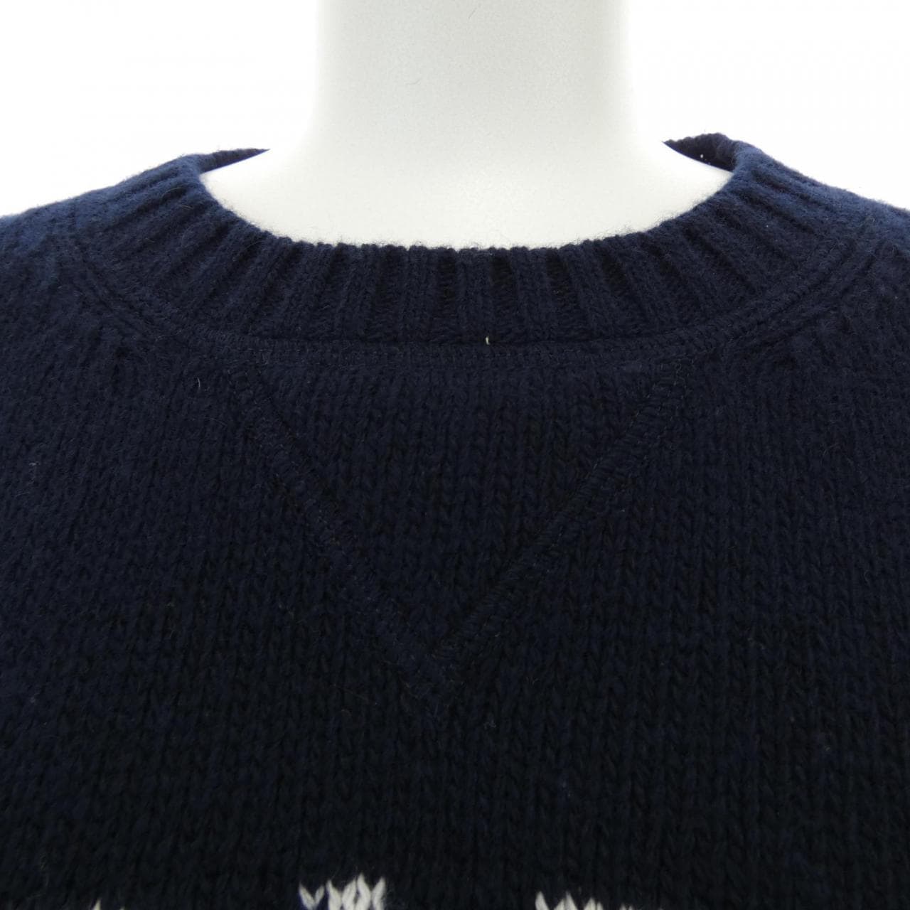 プラダ PRADA インターシャロゴ P24U1T S231 1YMW ニット