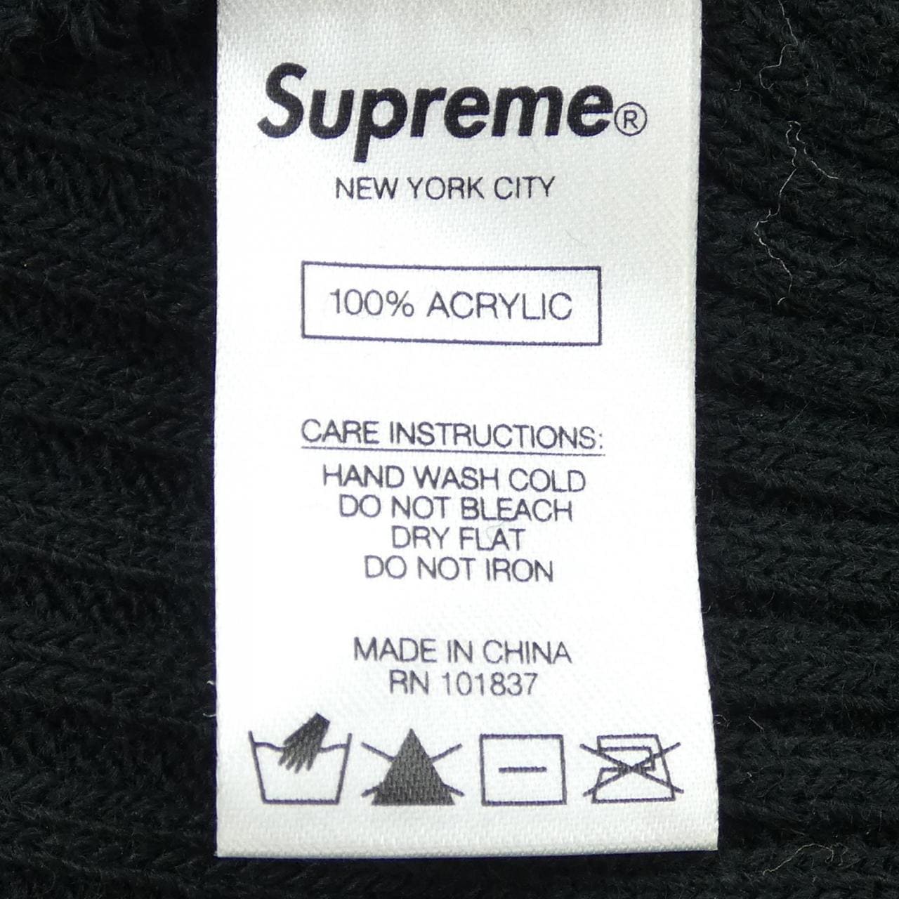 シュプリーム SUPREME ニットキャップ