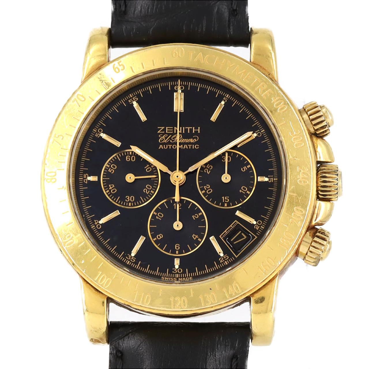 【ノーメンテナンス還元価格】ゼニス レインボークロノ YG 15/30-0360-400 YG 自動巻