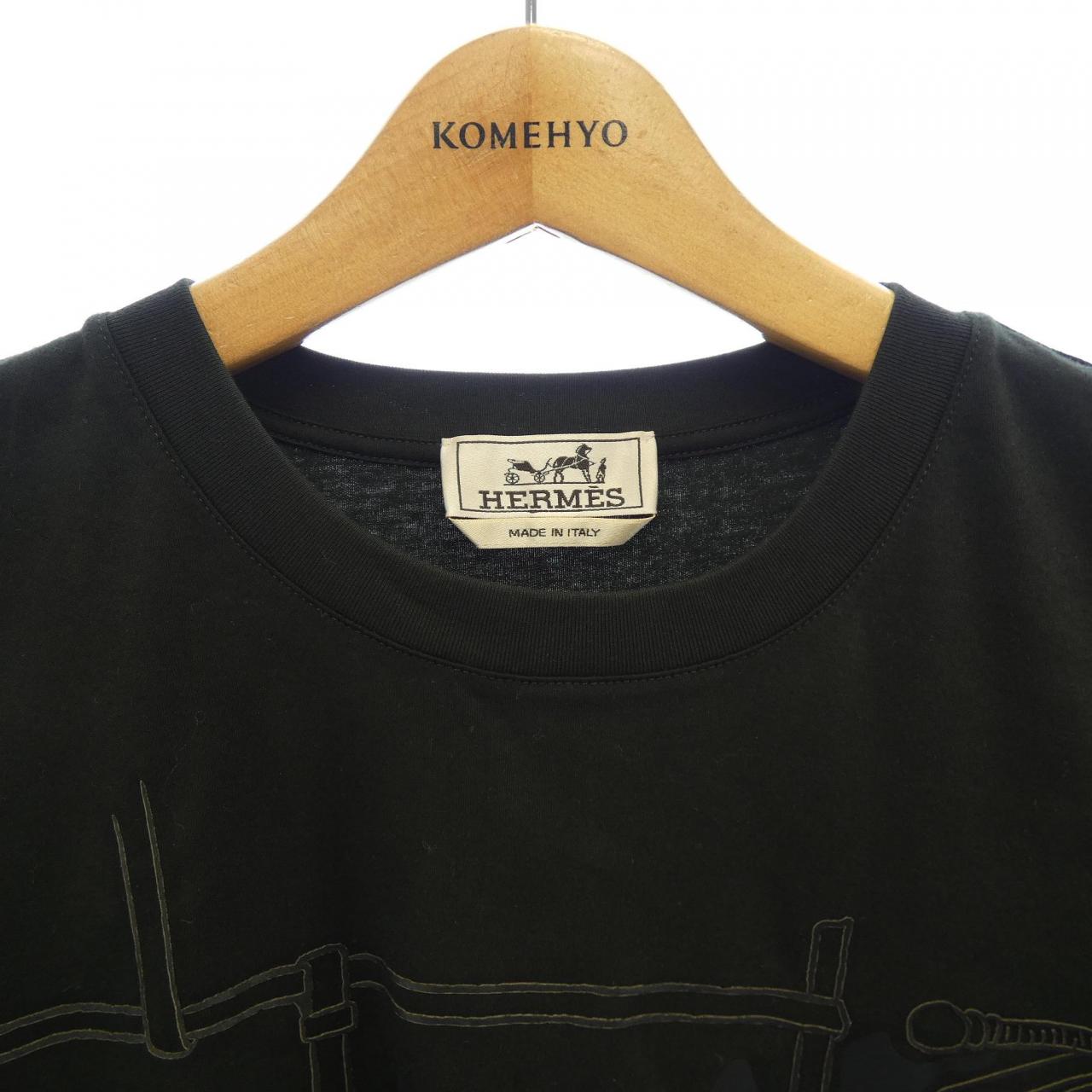 エルメス HERMES アルネ アン グアッシュ3D HARNAIS EN GOUACHE 3D 467930HA Tシャツ