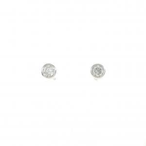 PT900 ダイヤモンド ピアス 0.10CT