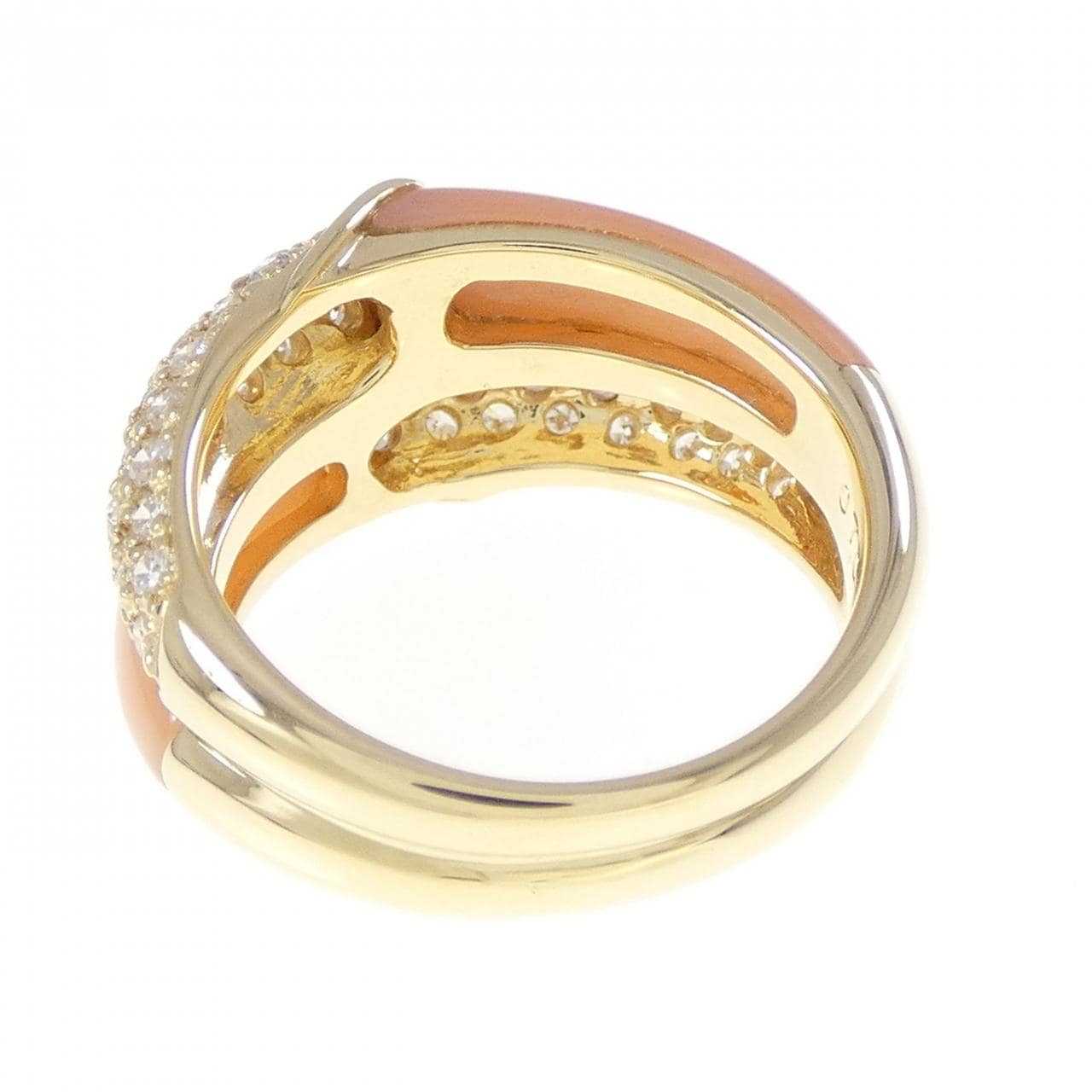 K18YG サンゴ リング