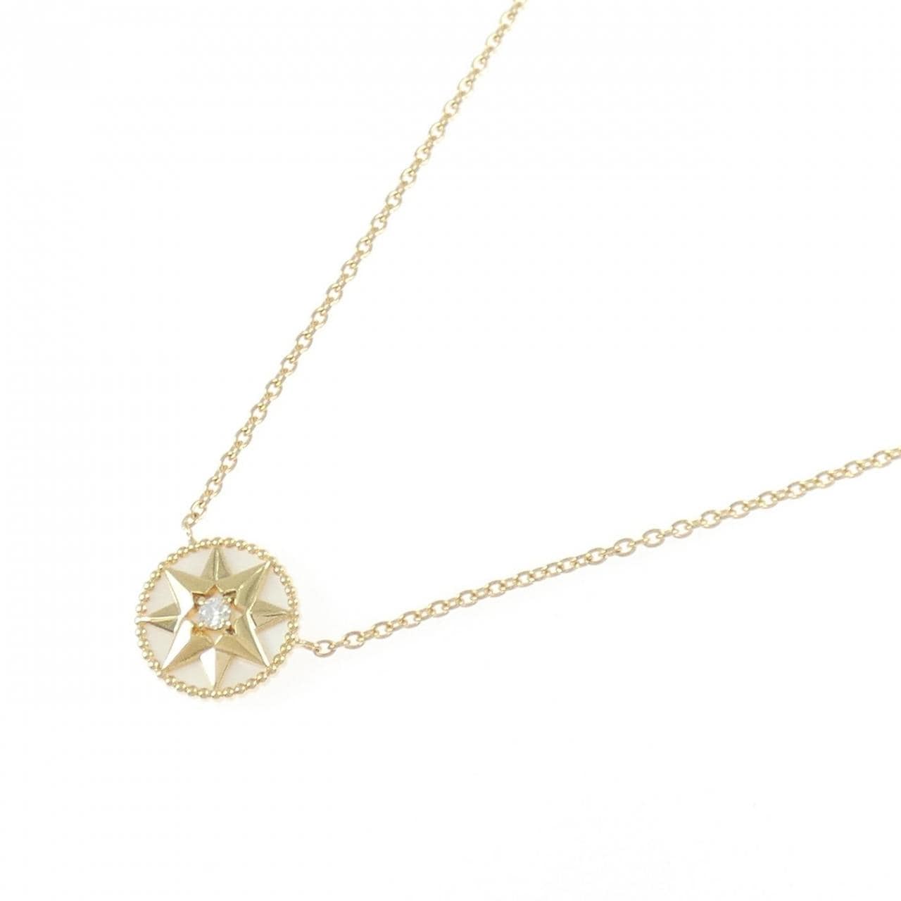 クリスチャンディオール ローズ デ ヴァン ネックレス