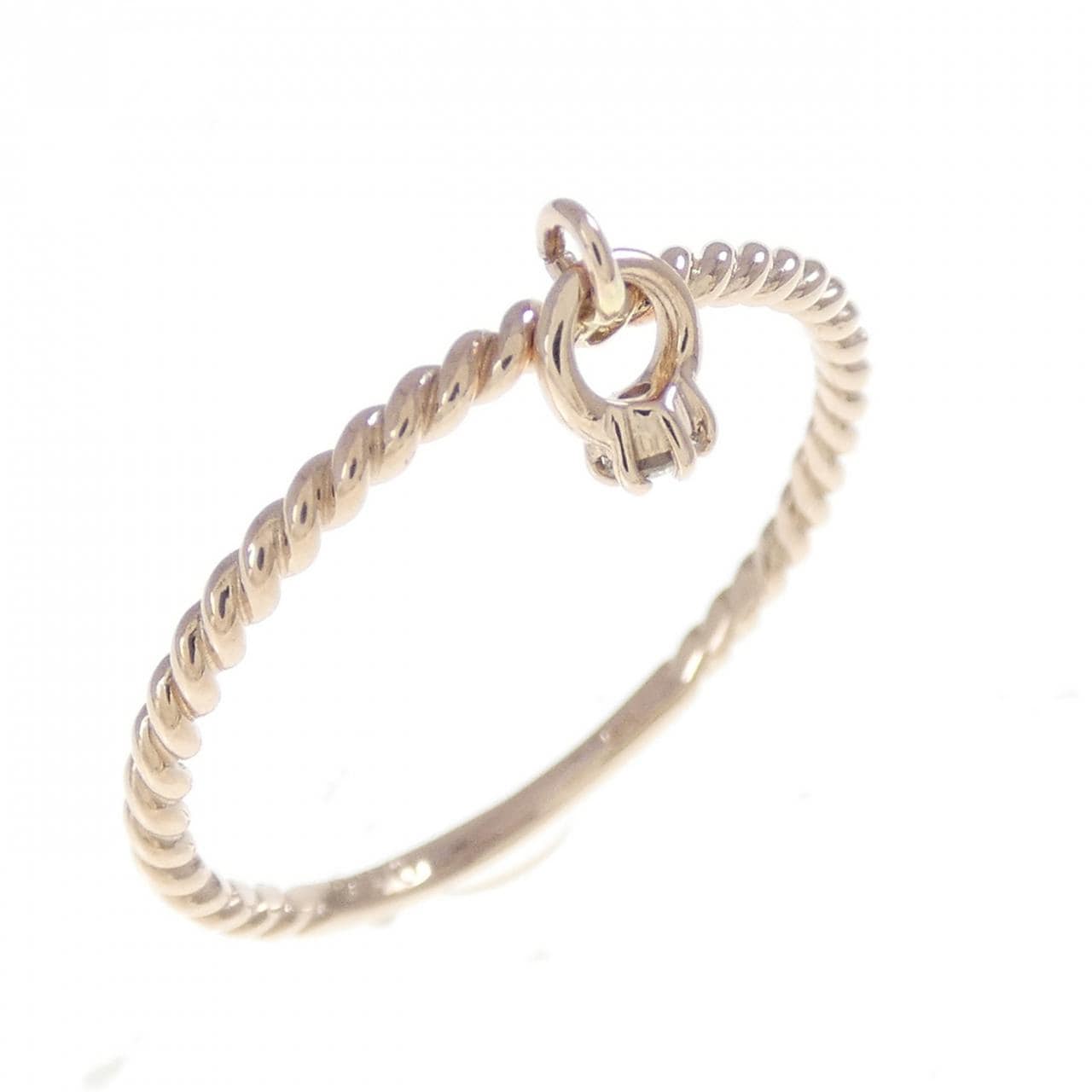 K10PG ダイヤモンド リング 0.03CT