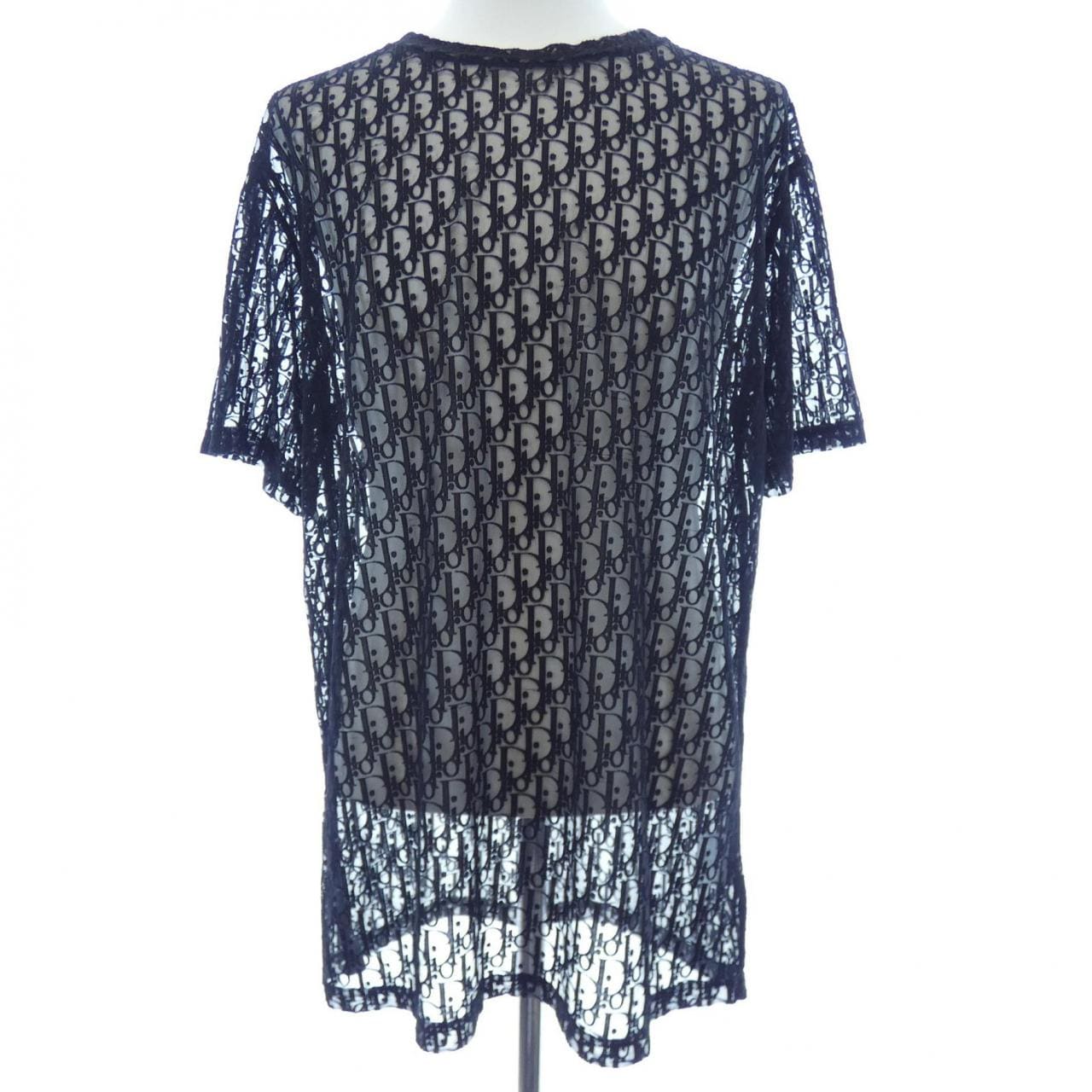 ディオール DIOR オーブリークシースルーTシャツ　OBLIQUE 923J615A0537 トップス