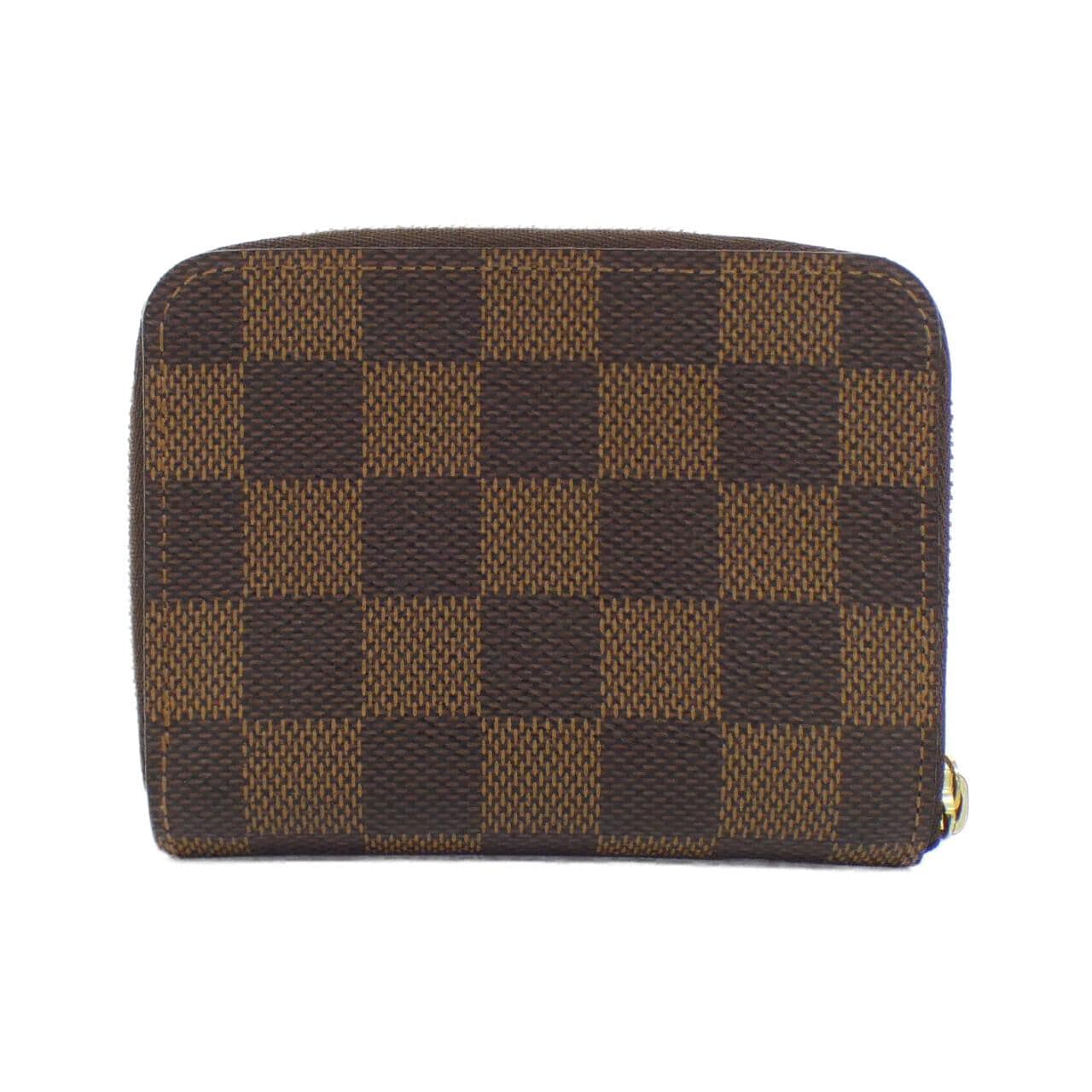 LOUIS VUITTON Damier Zippy Coin Purse N63070 INCASE