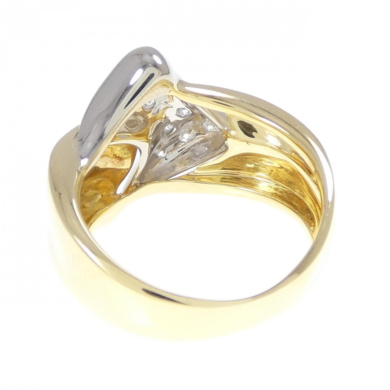 750YG/750WG ダイヤモンド リング 0.23CT