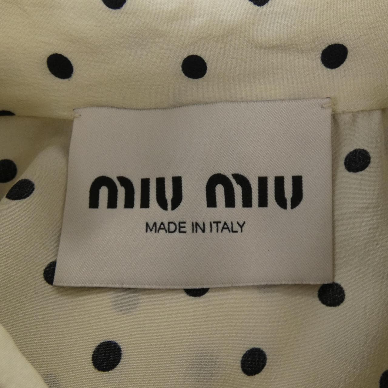 ミュウミュウ MIU MIU MIU MIU ロゴ MF5046 S232 13LG ワンピース