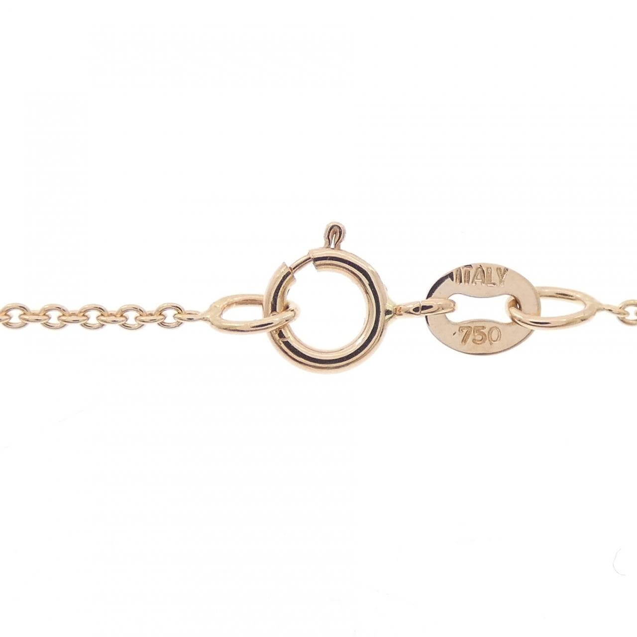 K18PG ハート ルビー ネックレス 0.35CT