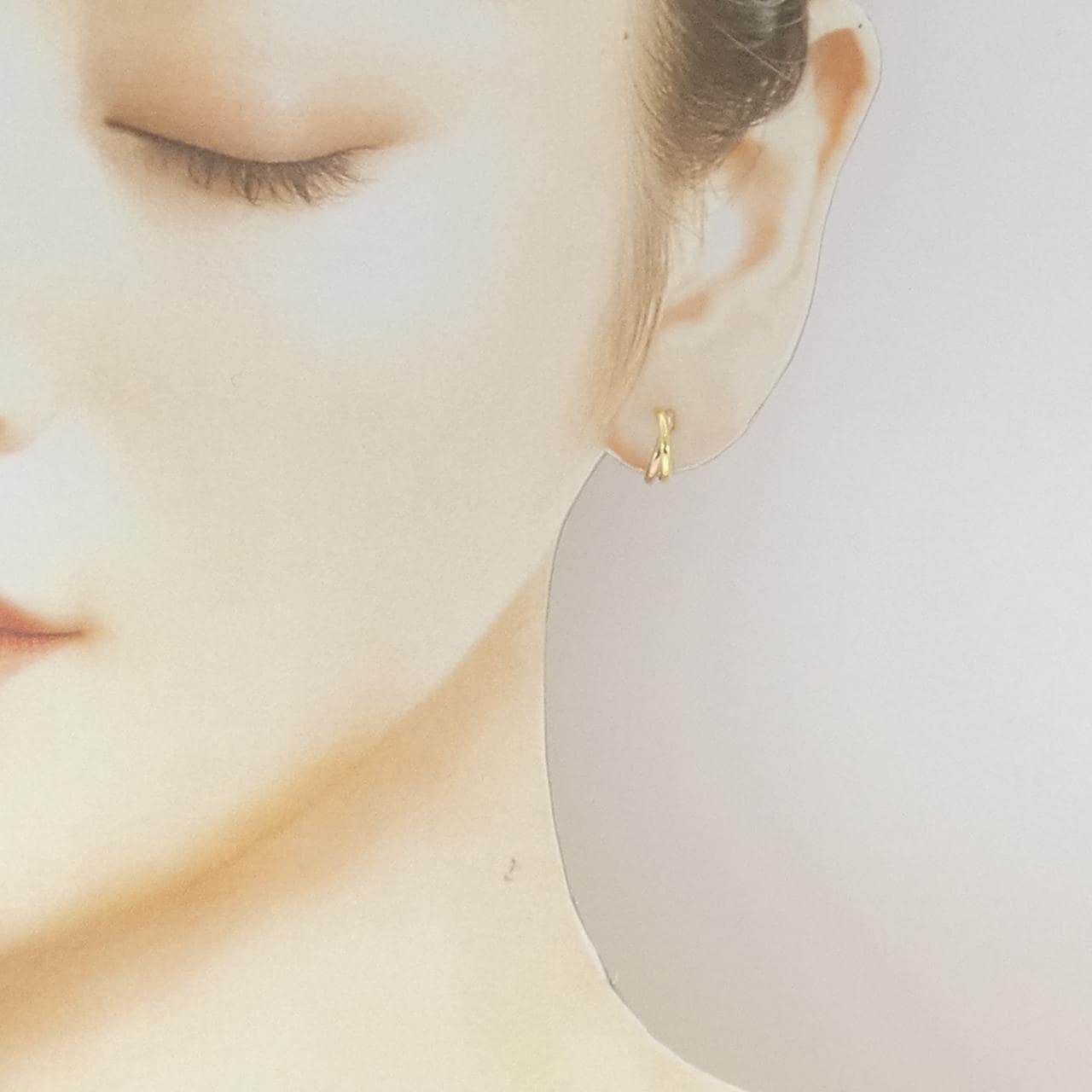 K18YG/K18PG ピアス