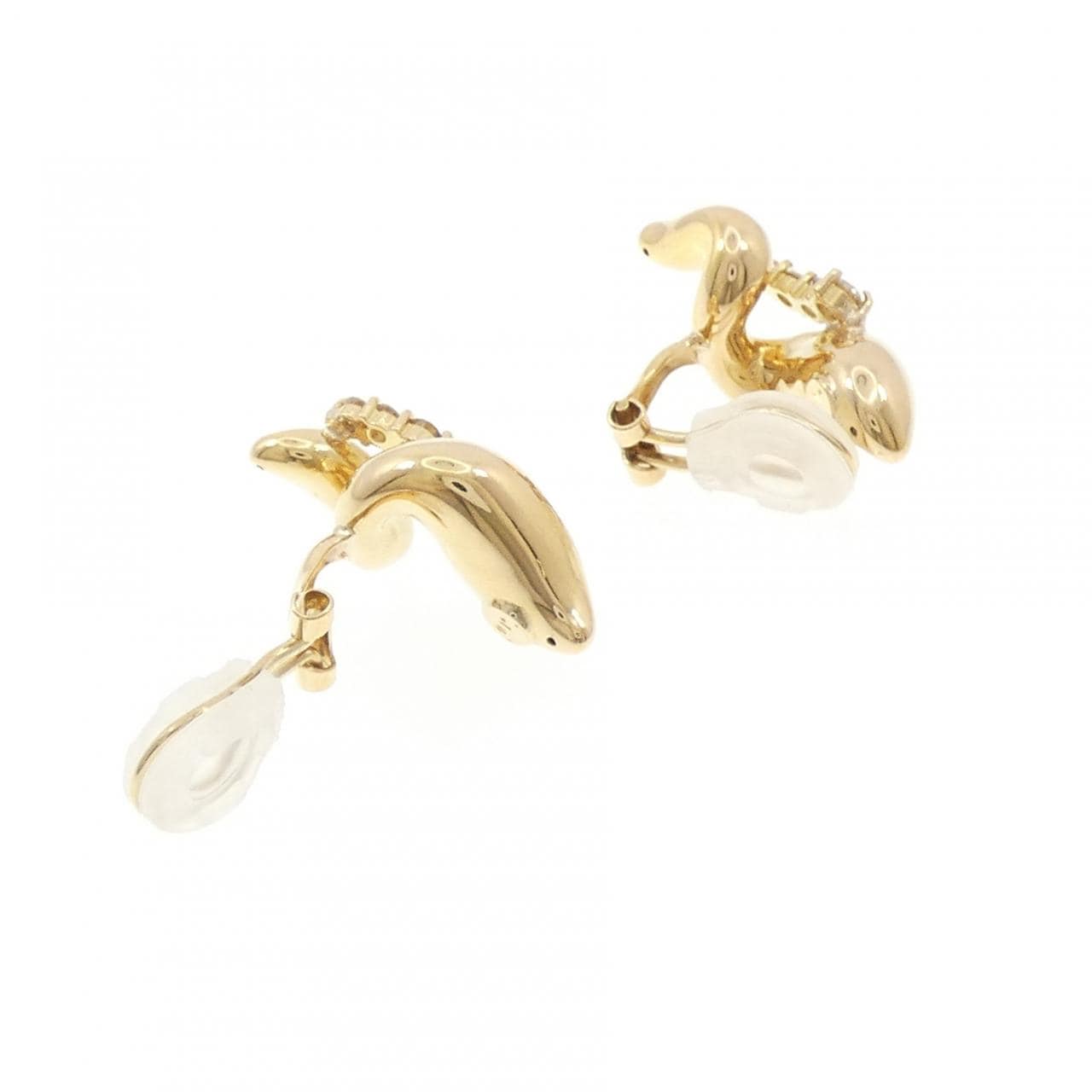 K18YG ダイヤモンド イヤリング 0.32CT