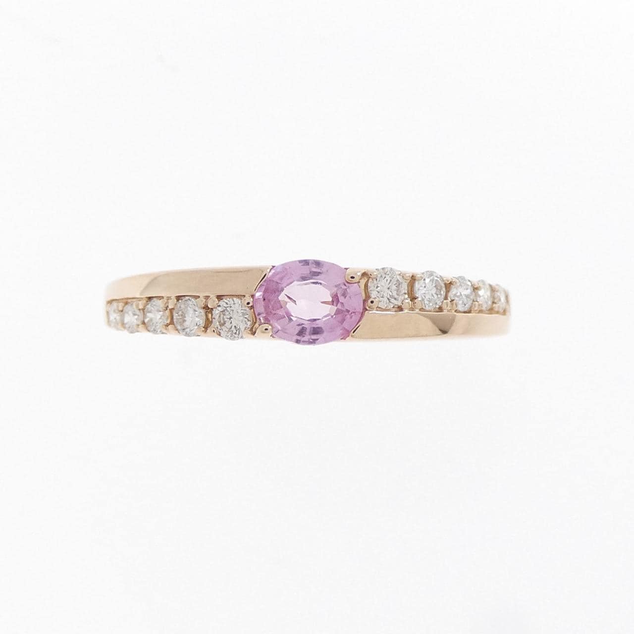 K18PG サファイヤ リング 0.248CT