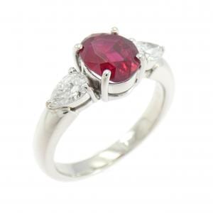 PT900 ルビー リング 1.204CT