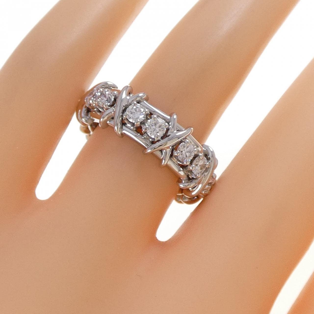 ティファニー 16ストーン ジャン･シュランバージェ リング