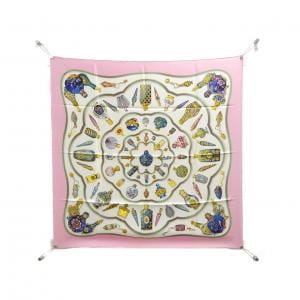 エルメス QU'IMPORTE LE FLACON カレ スカーフ