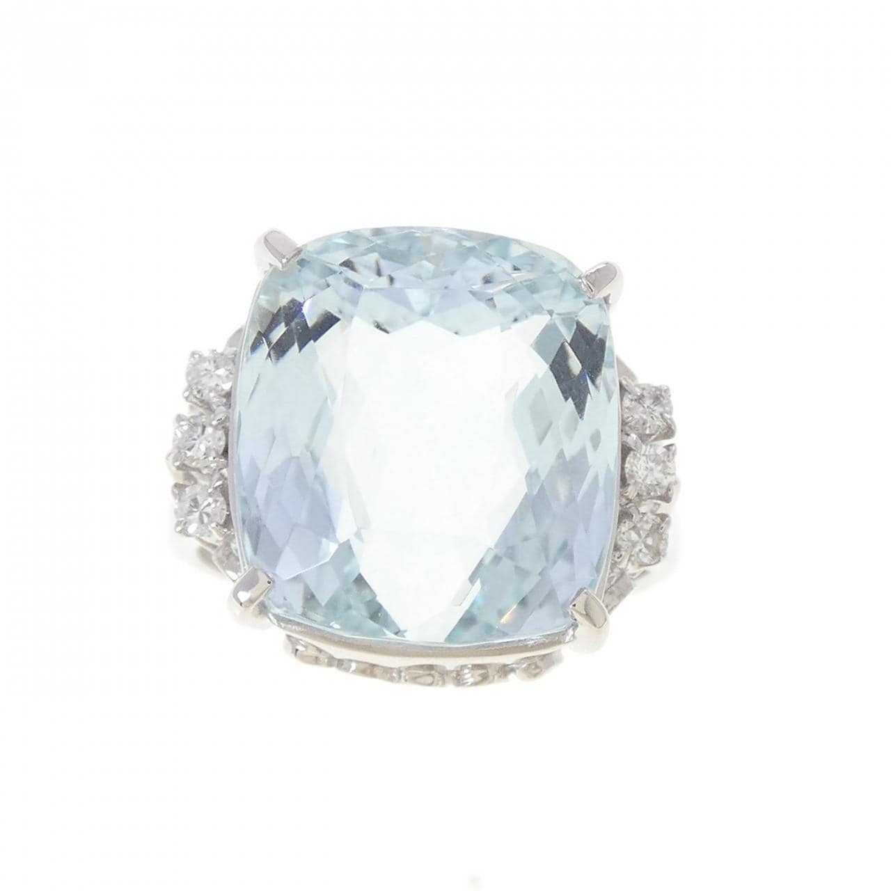 PT900 アクアマリン リング 8.95CT