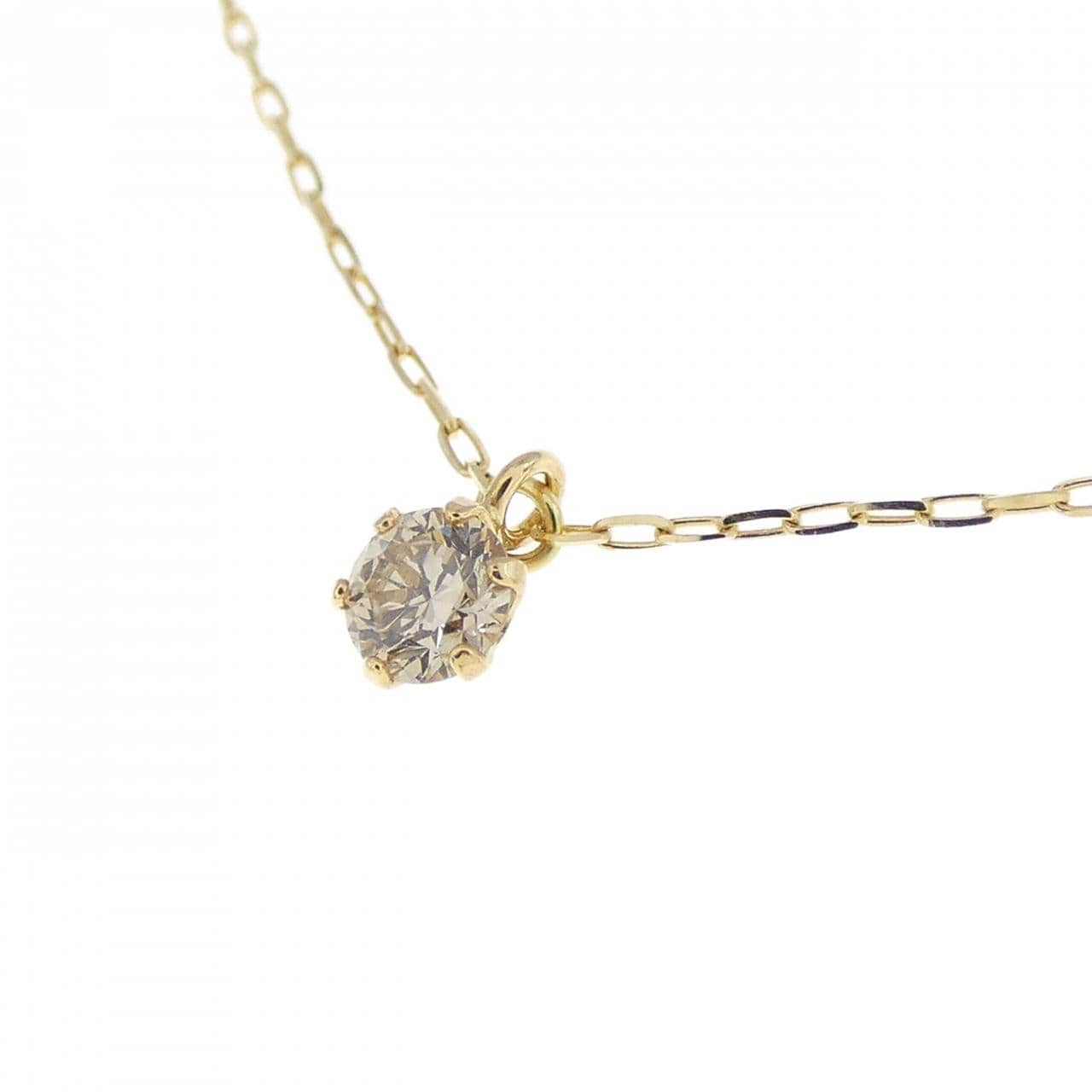 【新品】K18YG ダイヤモンド ネックレス 0.50CT