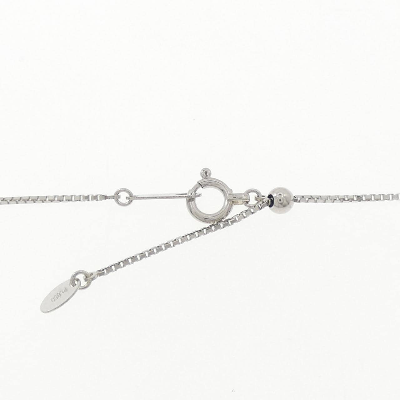 PT900/PT850 ガーネット ネックレス 2.41CT