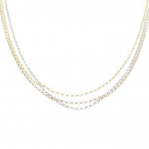 750スリーカラー ネックレス