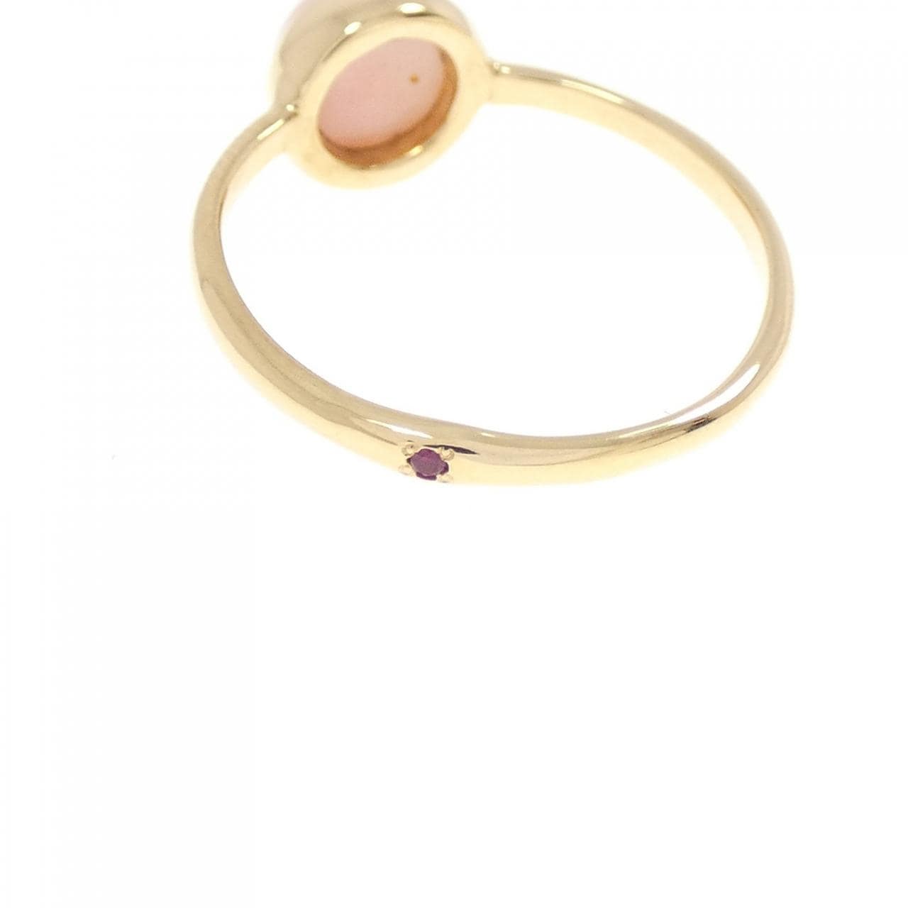 K18YG オパール リング