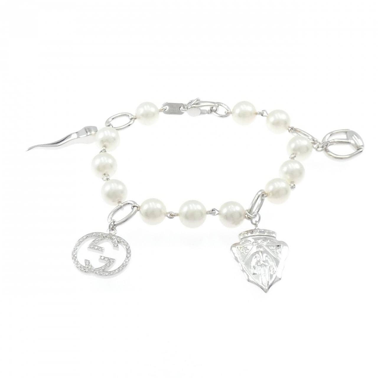 グッチ アコヤパール ブレスレット