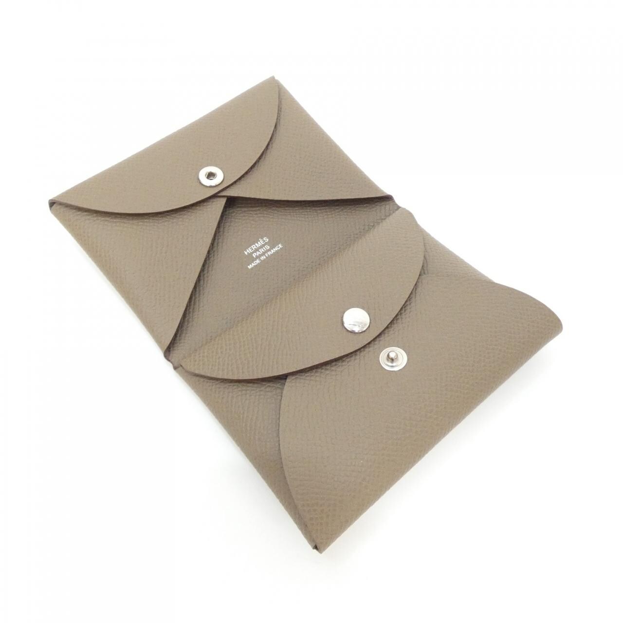 【未使用品】エルメス カルヴィ デュオ 083035CK コインケース