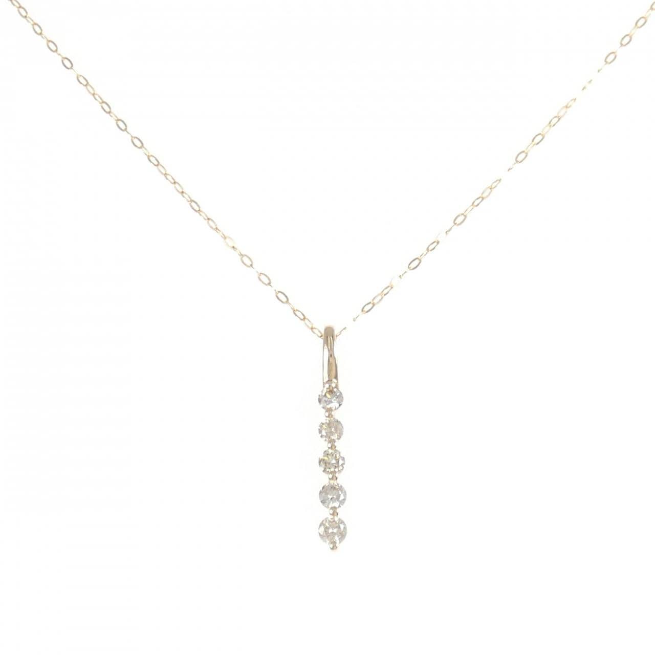 ジーエスティービー ダイヤモンド ネックレス 0.30CT