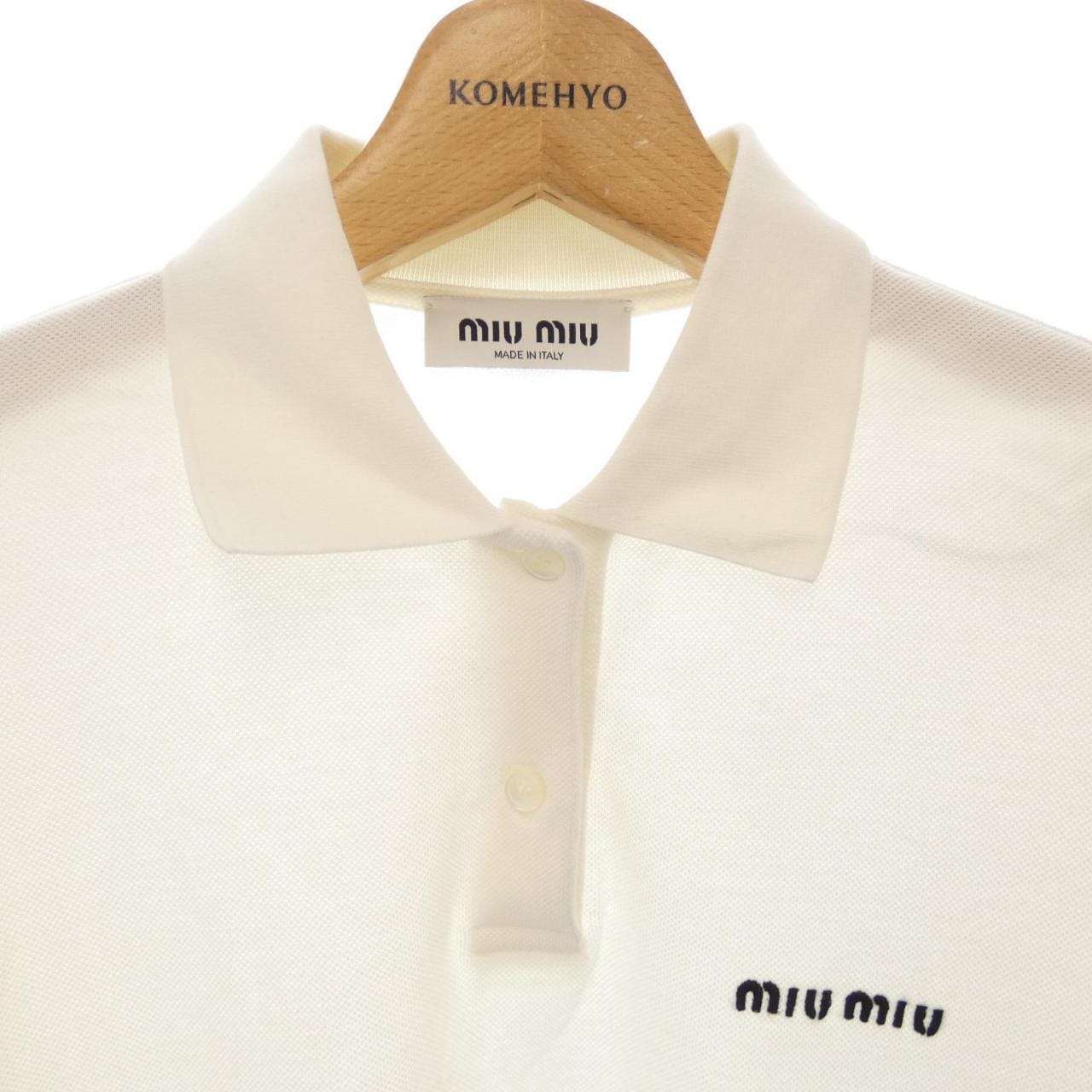 MIU MIU MIU MIU polo shirt