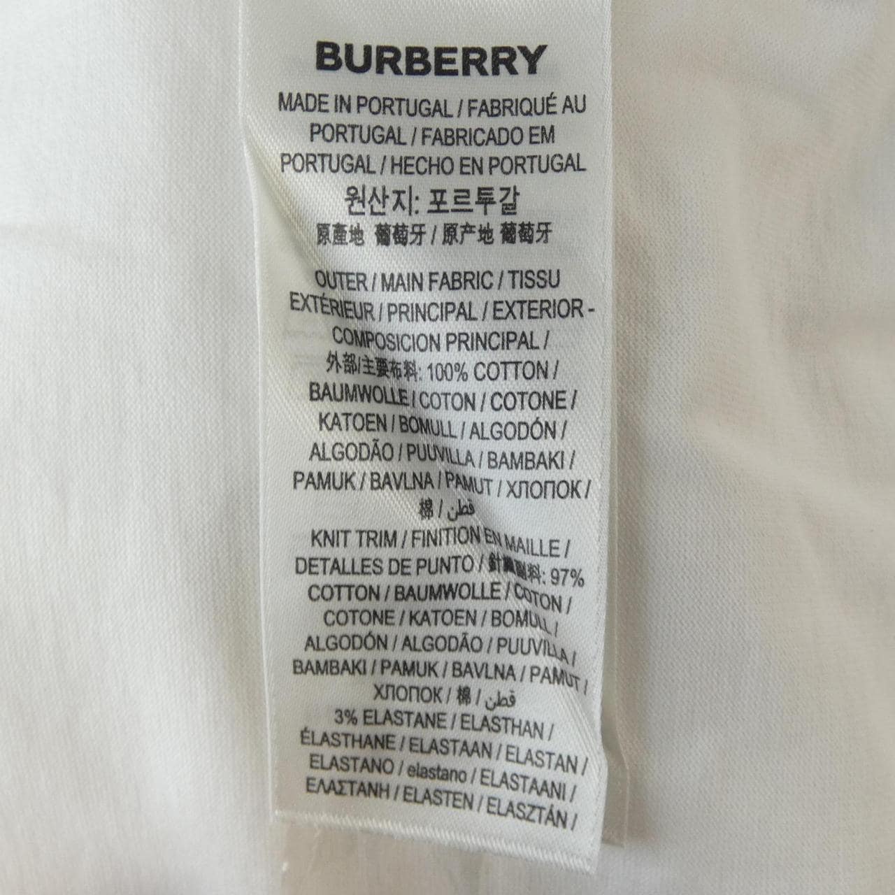 バーバリー BURBERRY 80723641 Tシャツ